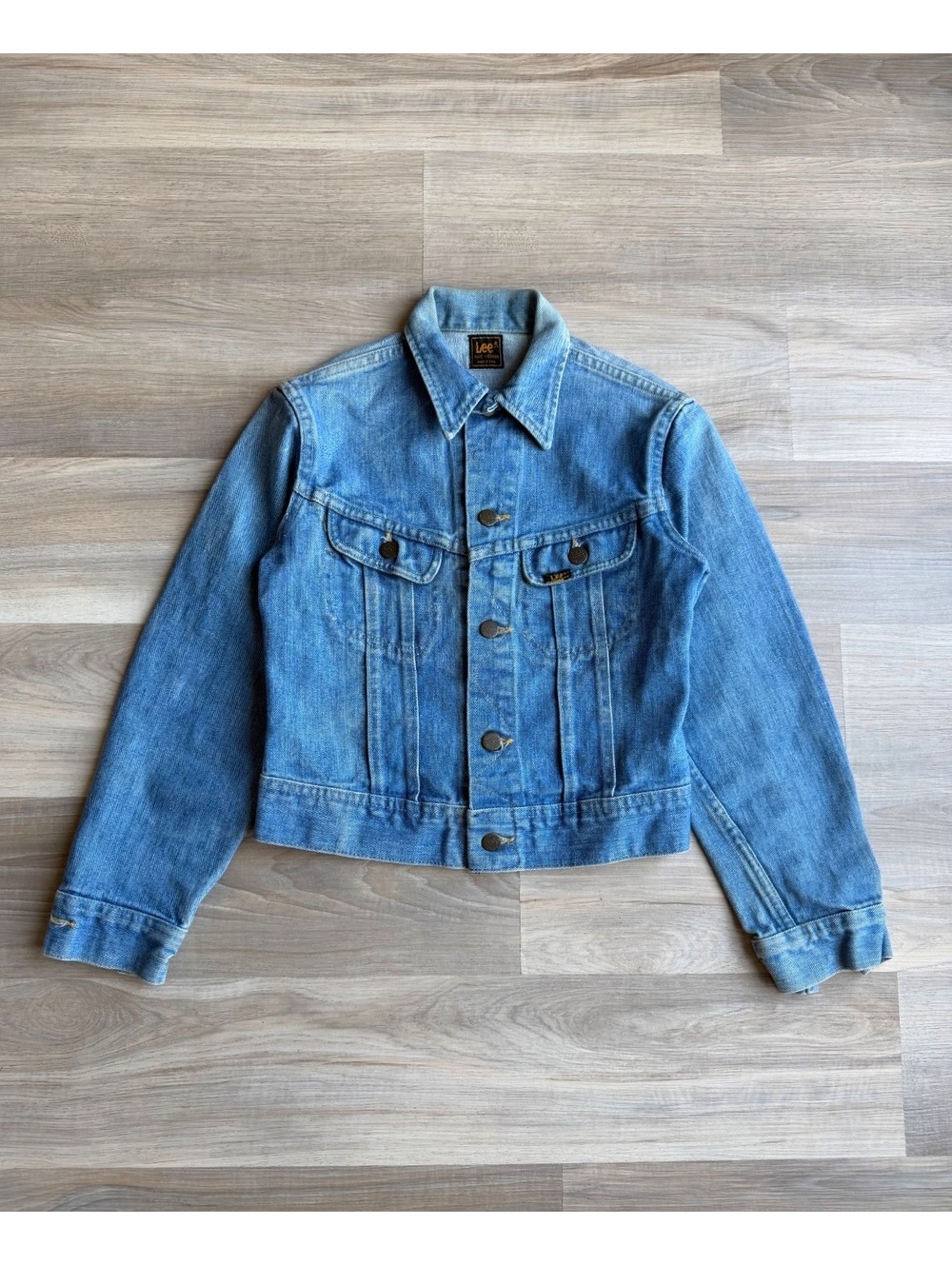Vintage USA Made Lee Denim Jacket Petit